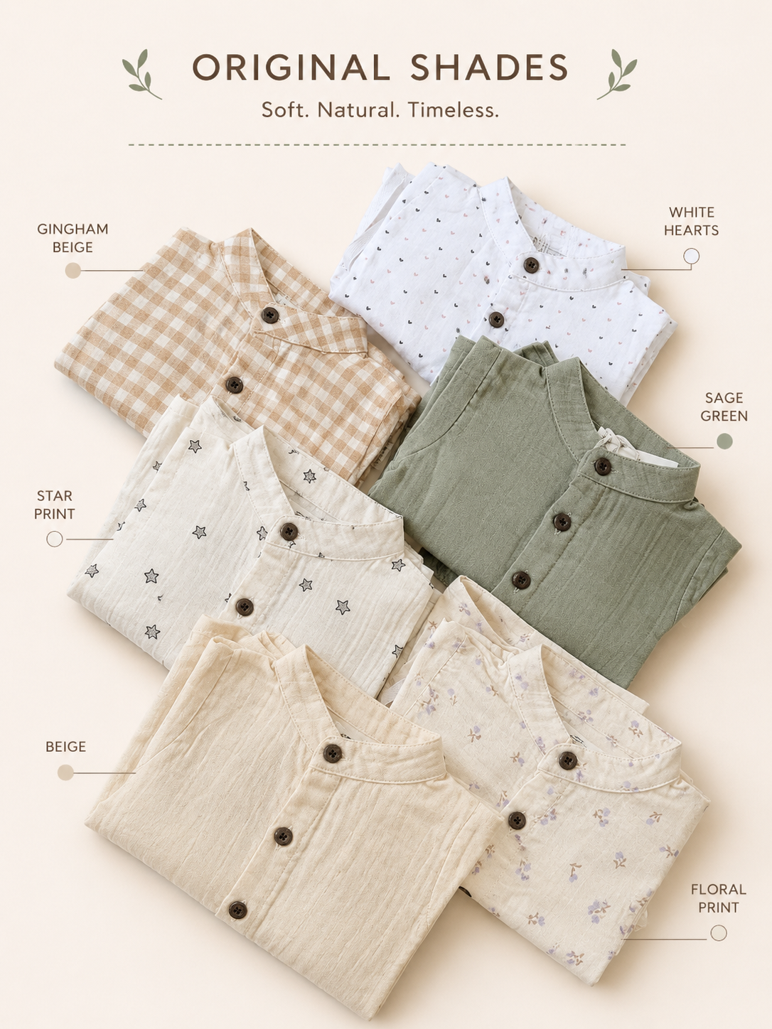 Boys Muslin coord sets| summer boys full pant sets