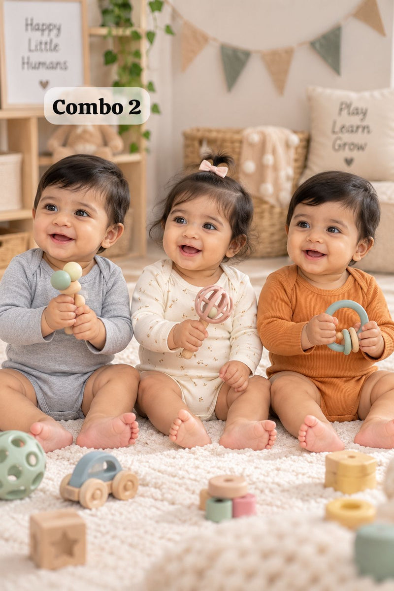 12-18 Months Onesie Combo of 3 , Unisex