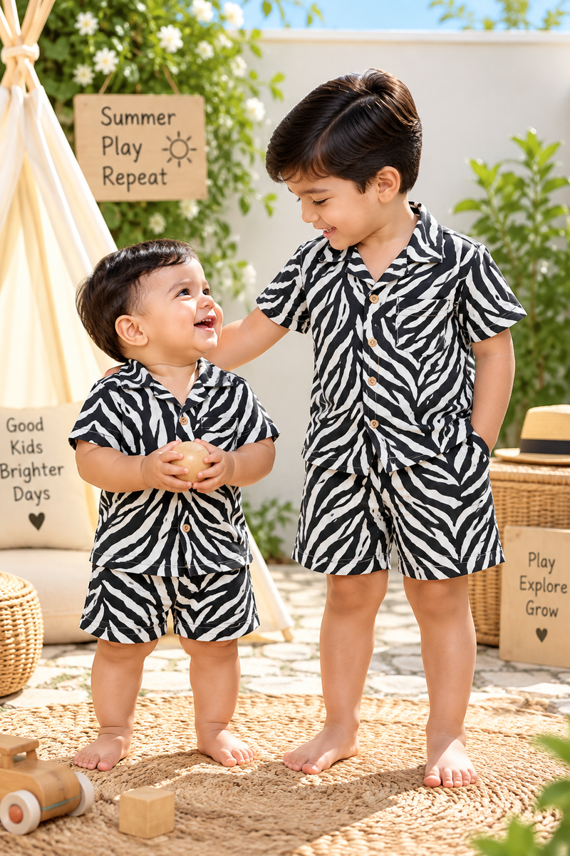 The Muslin Comfort Collection | Short Sets |1 Years To 6 Years