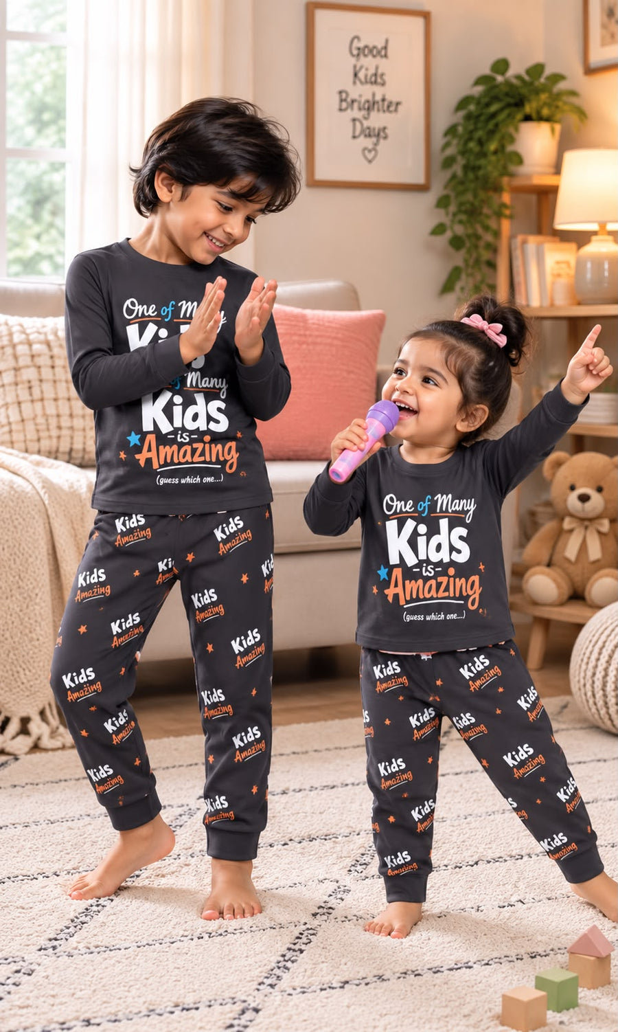 Casual Unisex full sleeve Coords for 6m to 5yrs , Buy 4 For 999/-