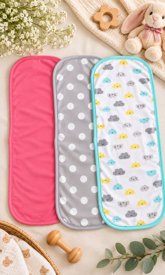 Burp towels combos, cotton