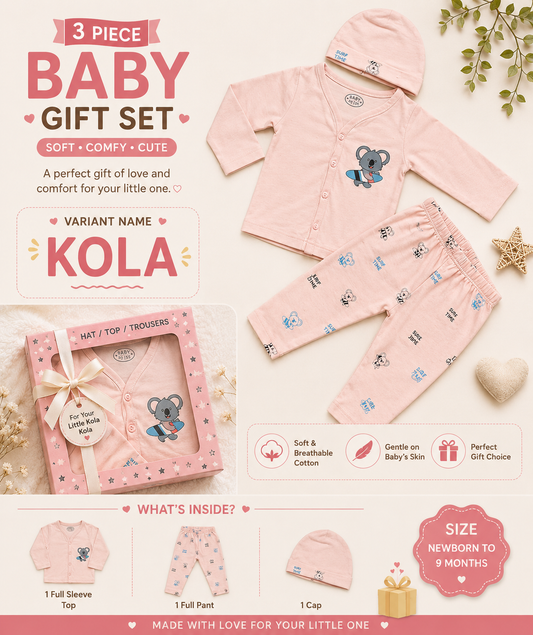 3pc Gift Box Set | Newborn to 9m