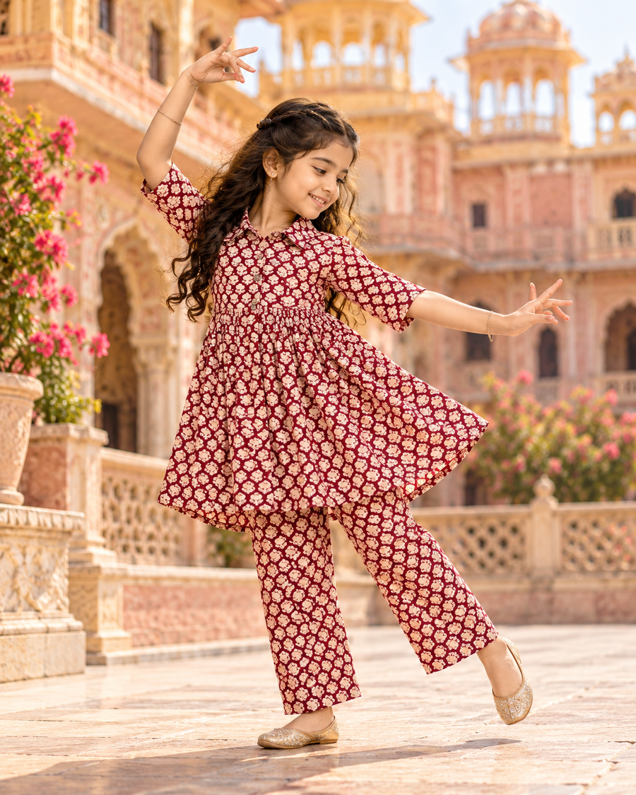 Pure Cotton Coords |(10-11yrs) | 34 size | traditional wear