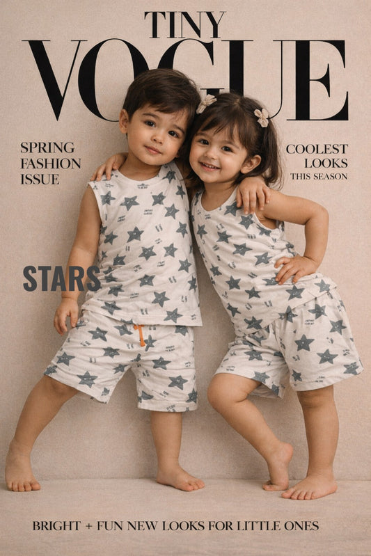 Sleeveless Coords unisex (1 to 8yrs)