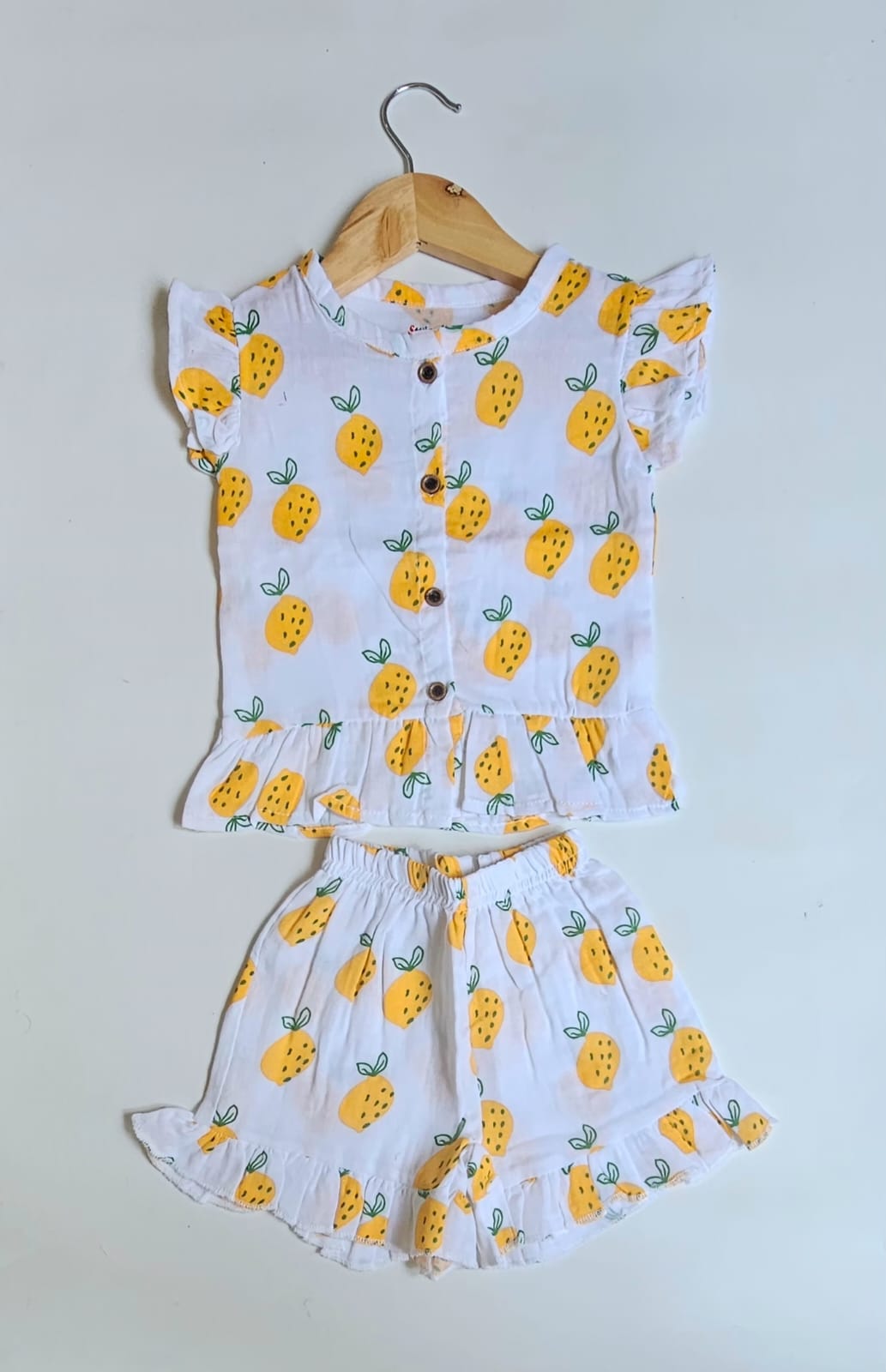 Muslin Frill Summer Short Sets | Summer Edition | Soft and Breathable