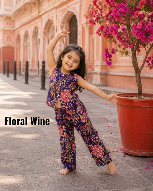 Indo Western Sleeveless Coords | 2yr to 9yrs | Trendy Outfits