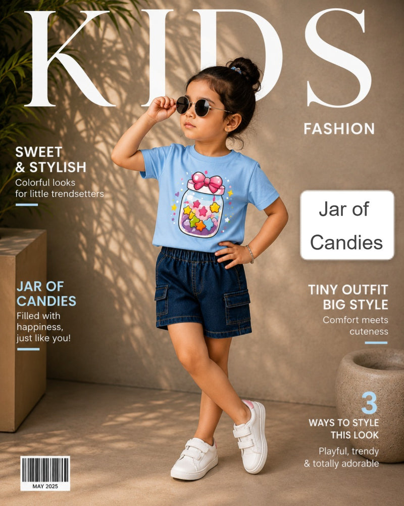 Jeans Short Coords for Baby Girls for 1 to 5yrs |Limited Edition