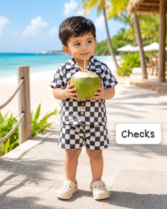 Boys Casual Cotton Short Sets for 1 to 5yrs