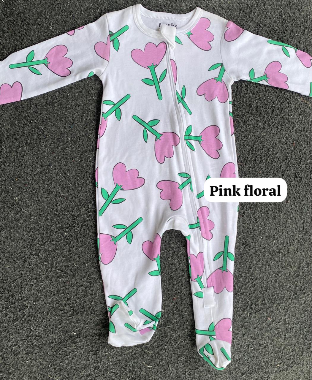 Footed Rompers sleepsuit-body jumpsuits (9-12months)