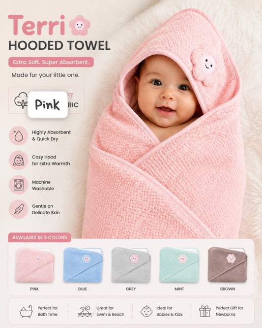 Terri Hooded Towel 30*30 inches