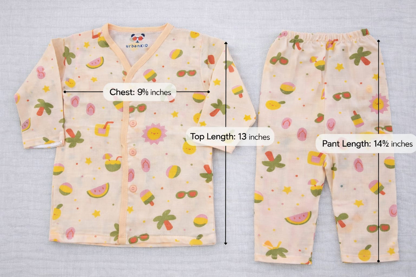 Muslin Cord Sets 6-12 Months) – Unisex