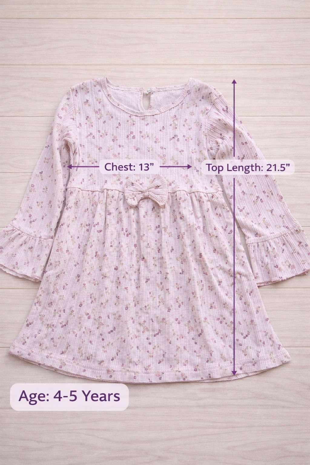Full Hand Snupple Frock (4-5 Years)