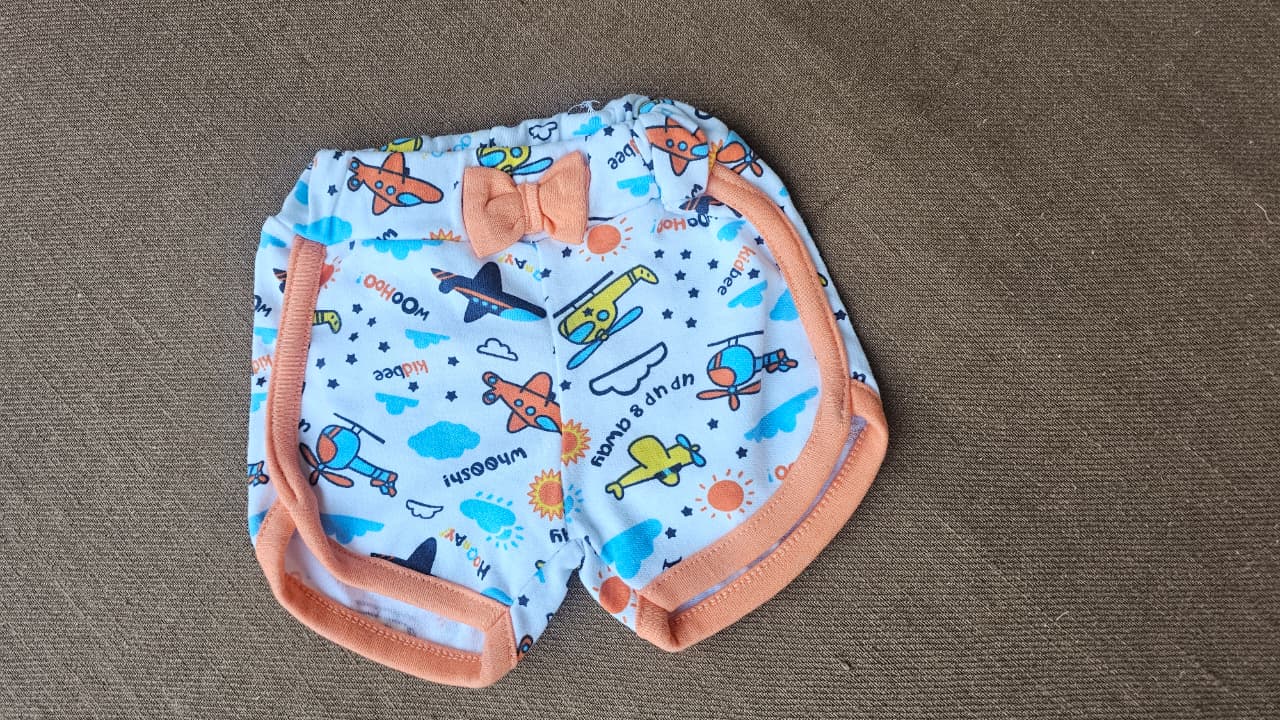 Baby Unisex Bow Shorts | Suitable for any top | Breathable and Soft fabric