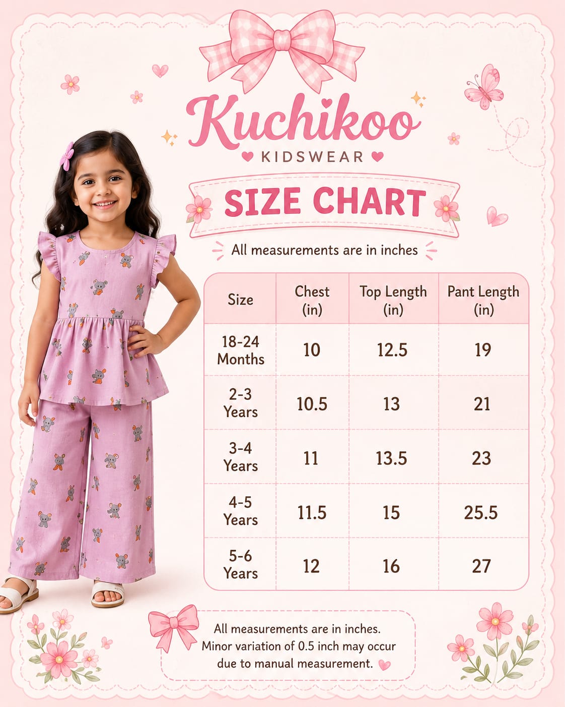 Peplum Style Coord Sets | 18m to 5yrs | Extra stylish Edition