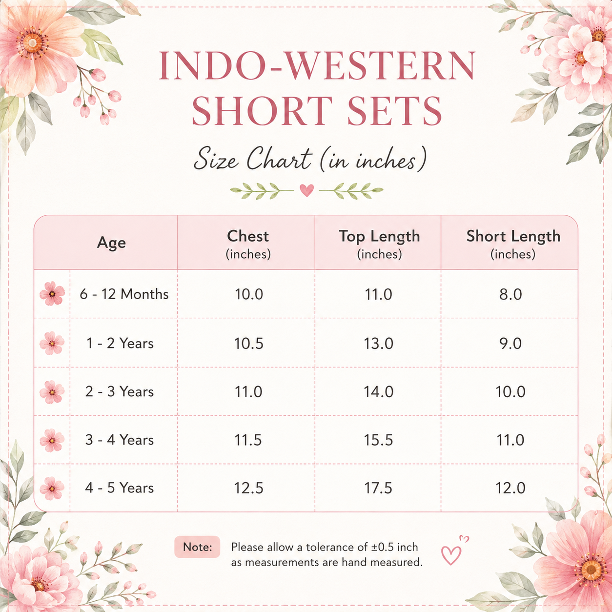 Little Blossom Pure Cotton short sets | Special Edition