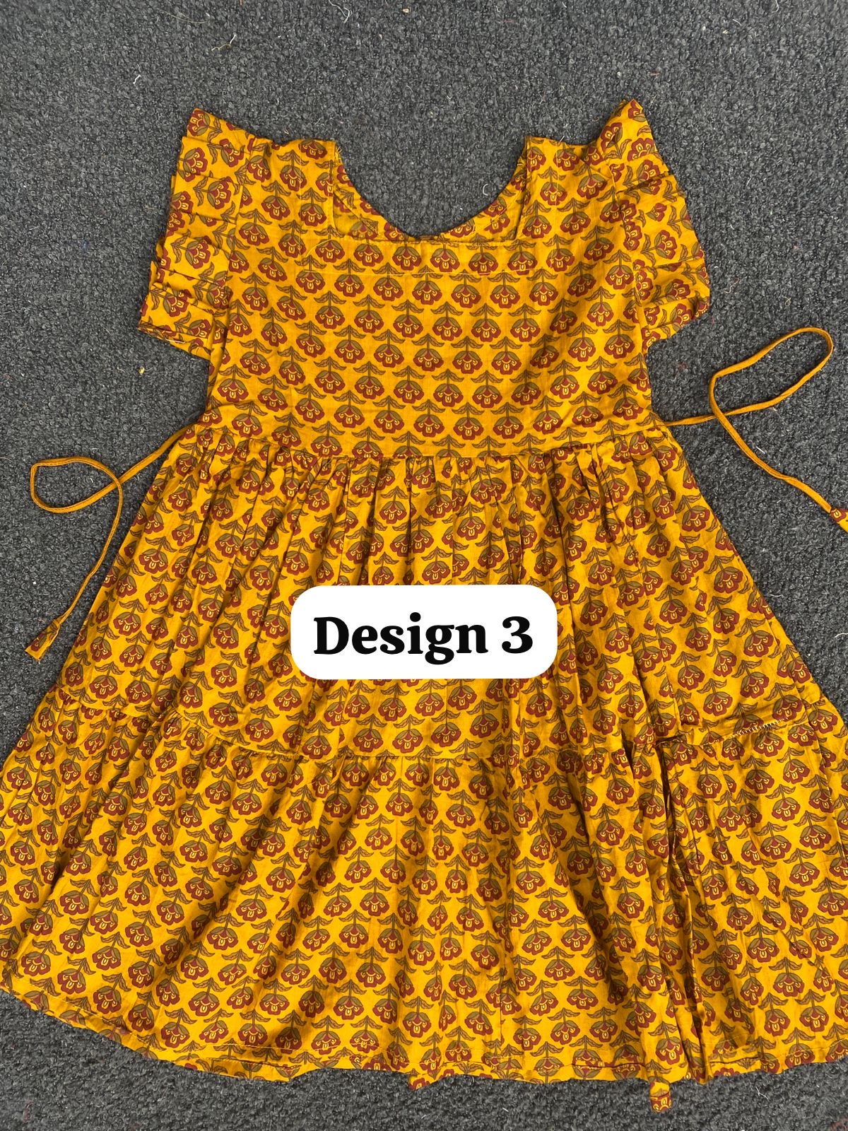 Pure cotton frill sleeve frocks| jaipuri frocks| 4-5years| size 26