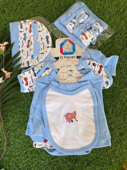 13-Piece Newborn Set (0-3 Months) – Unisex