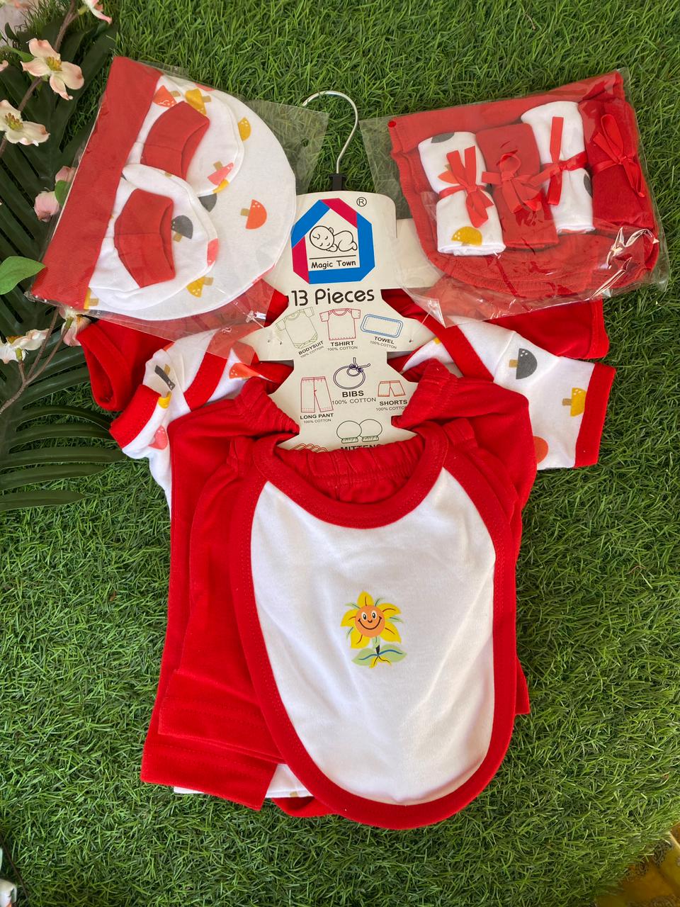 13-Piece Newborn Set (0-3 Months) – Unisex
