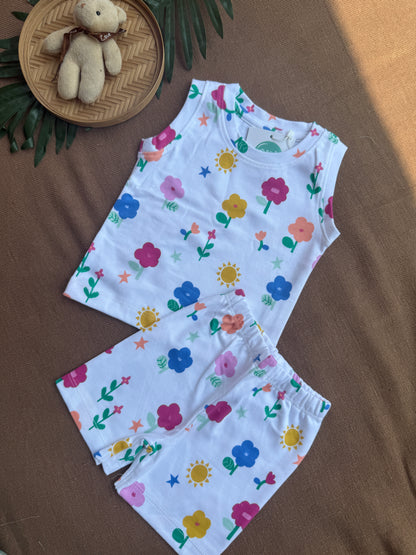 Sleeveless Unisex Coord Sets
