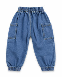 Mini Cargo Denim Pants , 15 months to 8 years