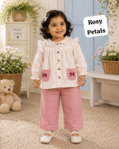 Muslin Frill Coord Sets | Loved by Many | Soft and Breathable Fabric |