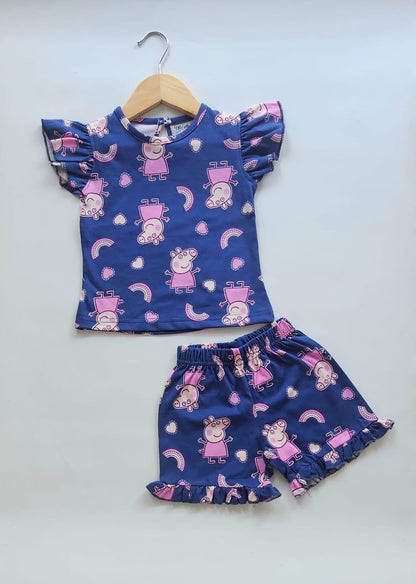 Frill Hand Short Sets