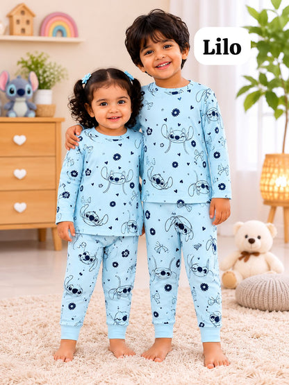 Boys & girls full sleeve cotton cords sets (2-6years)