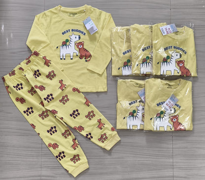 Casual Unisex full sleeve Coords for 6 months to 5yrs! Buy 4@999