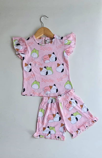 Frill Hand Short Sets