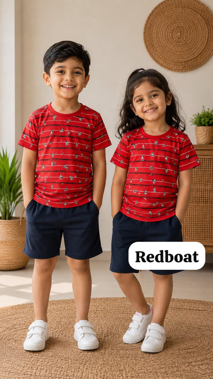 Unisex short sets | 2-9 years | buy 3 for 599/-
