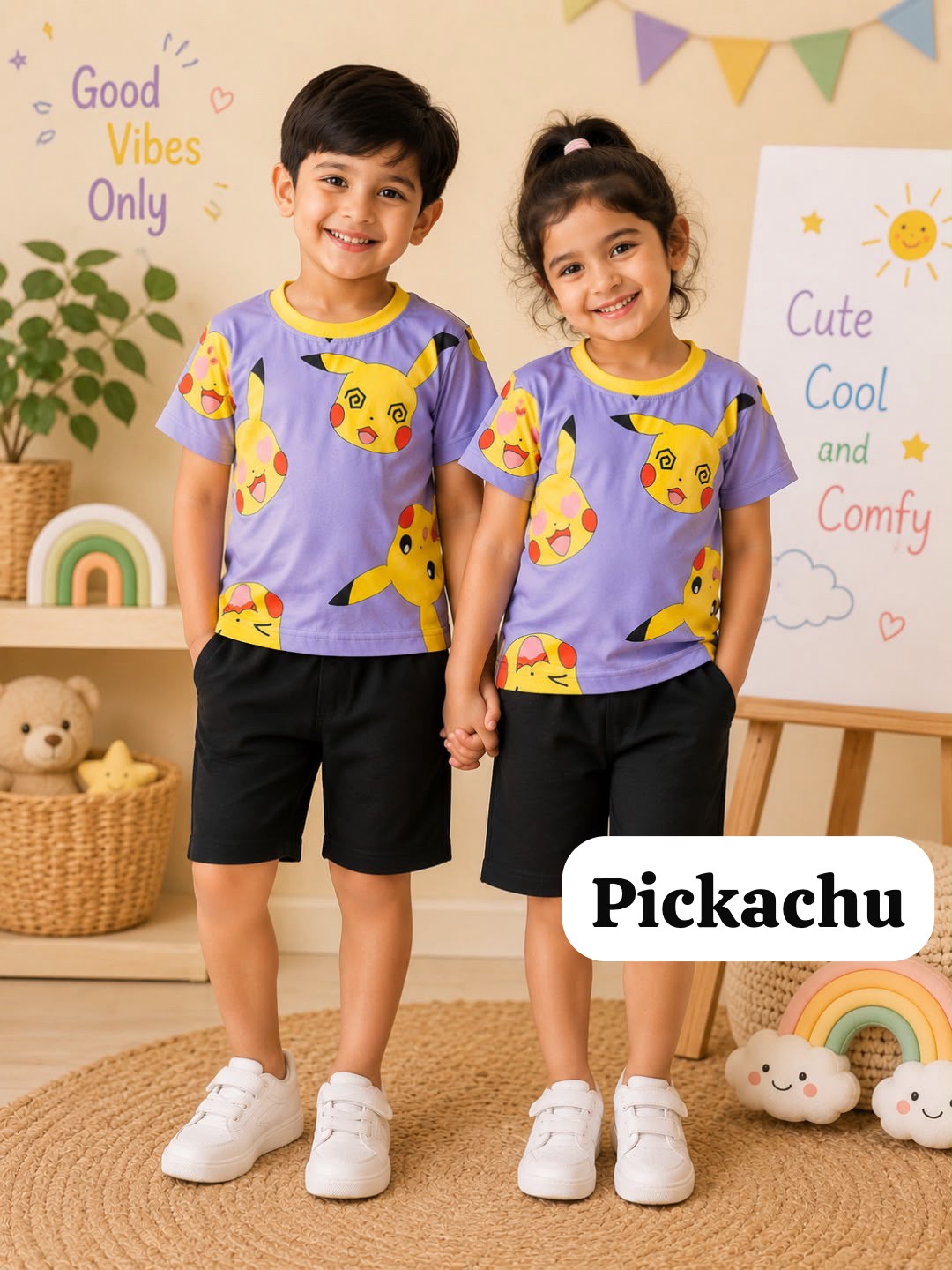Unisex short sets | 2-9 years | buy 3 for 599/-