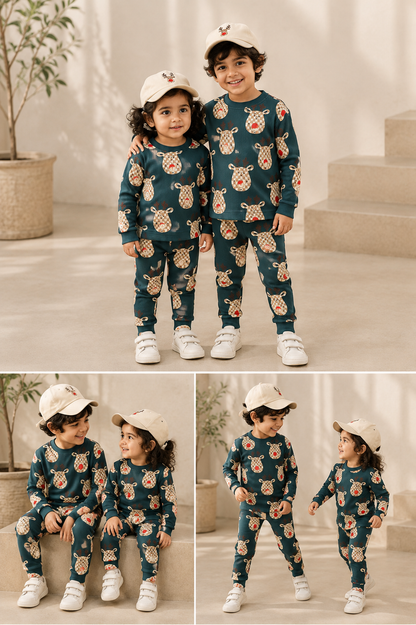 Boys & girls full sleeve cotton cords sets (2-6years)