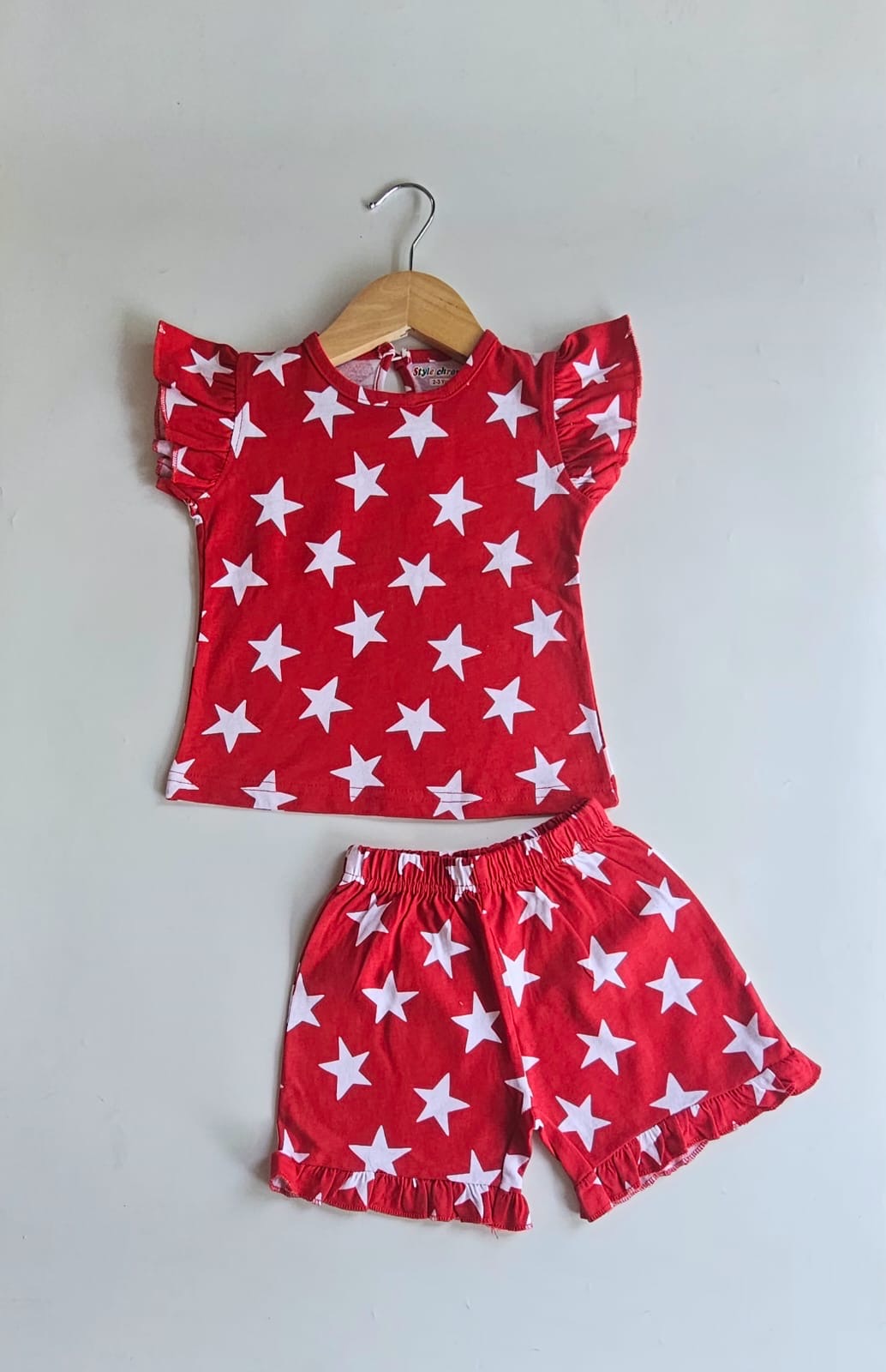 Frill Hand Short Sets