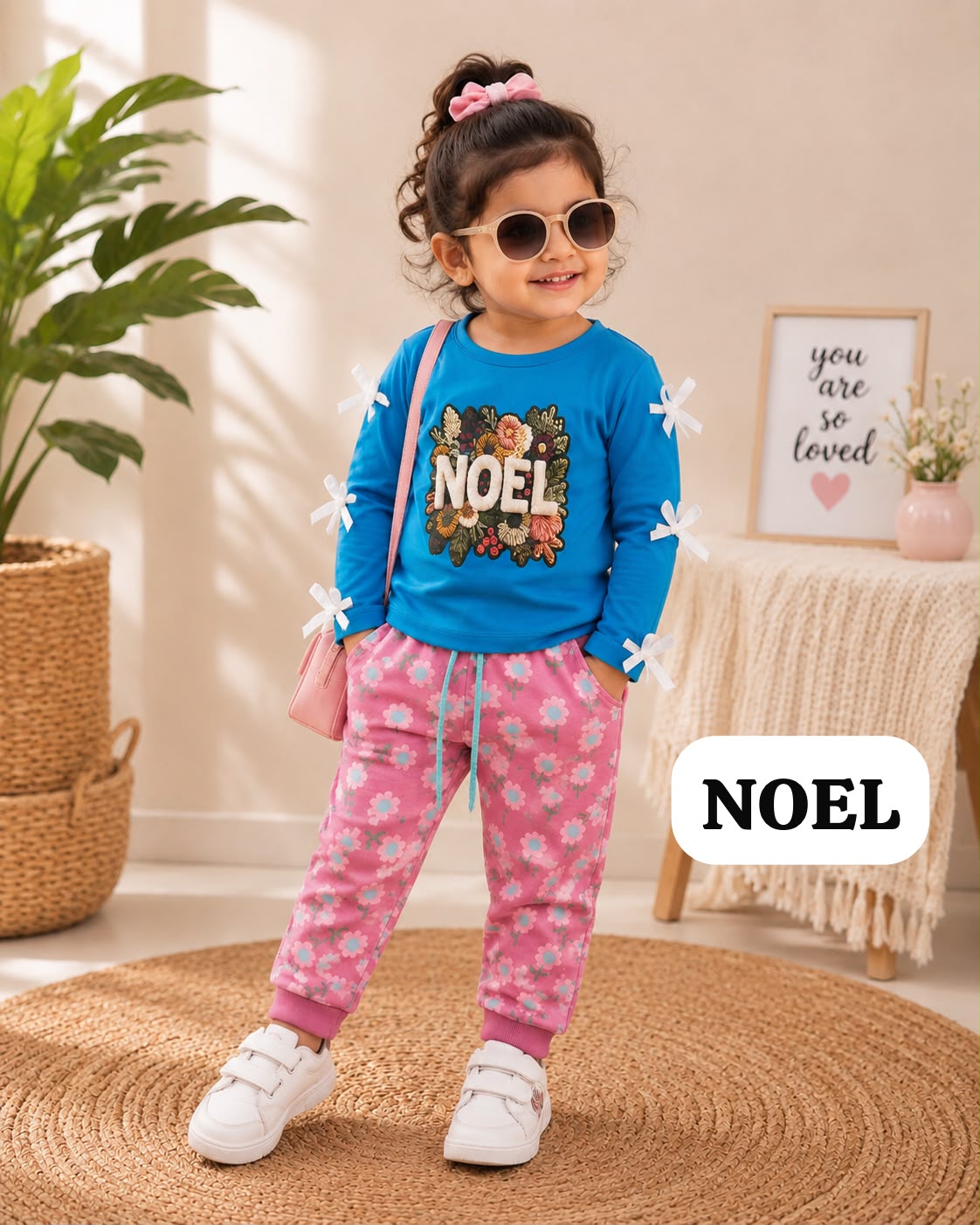 Girls full sleeve cord set