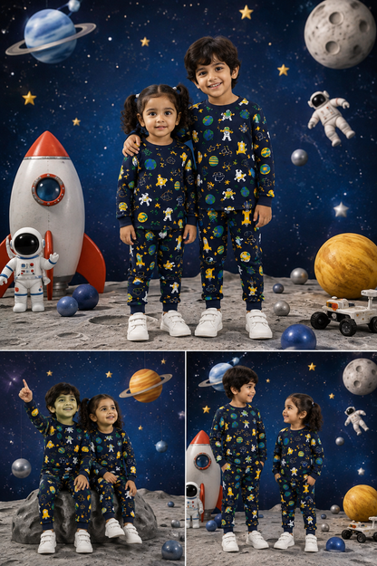 Boys & girls full sleeve cotton cords sets (2-6years)