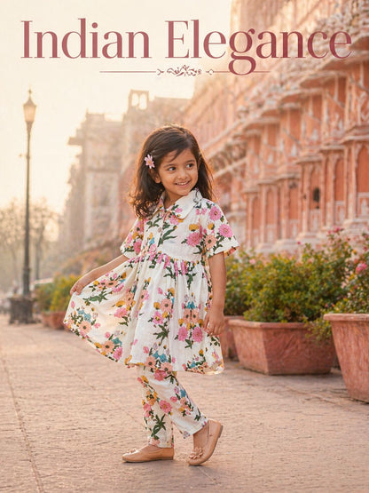 Summer Cotton Coords for Girls |3-4yrs size |Size 24 | Pure Aesthetic collection