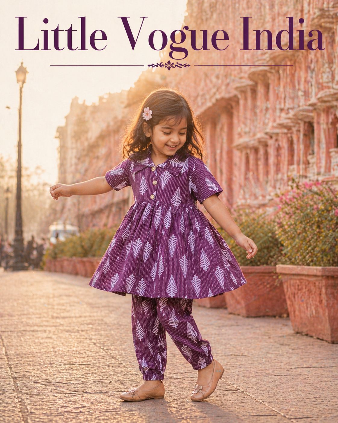 Summer Cotton Coords for Girls |3-4yrs size |Size 24 | Pure Aesthetic collection