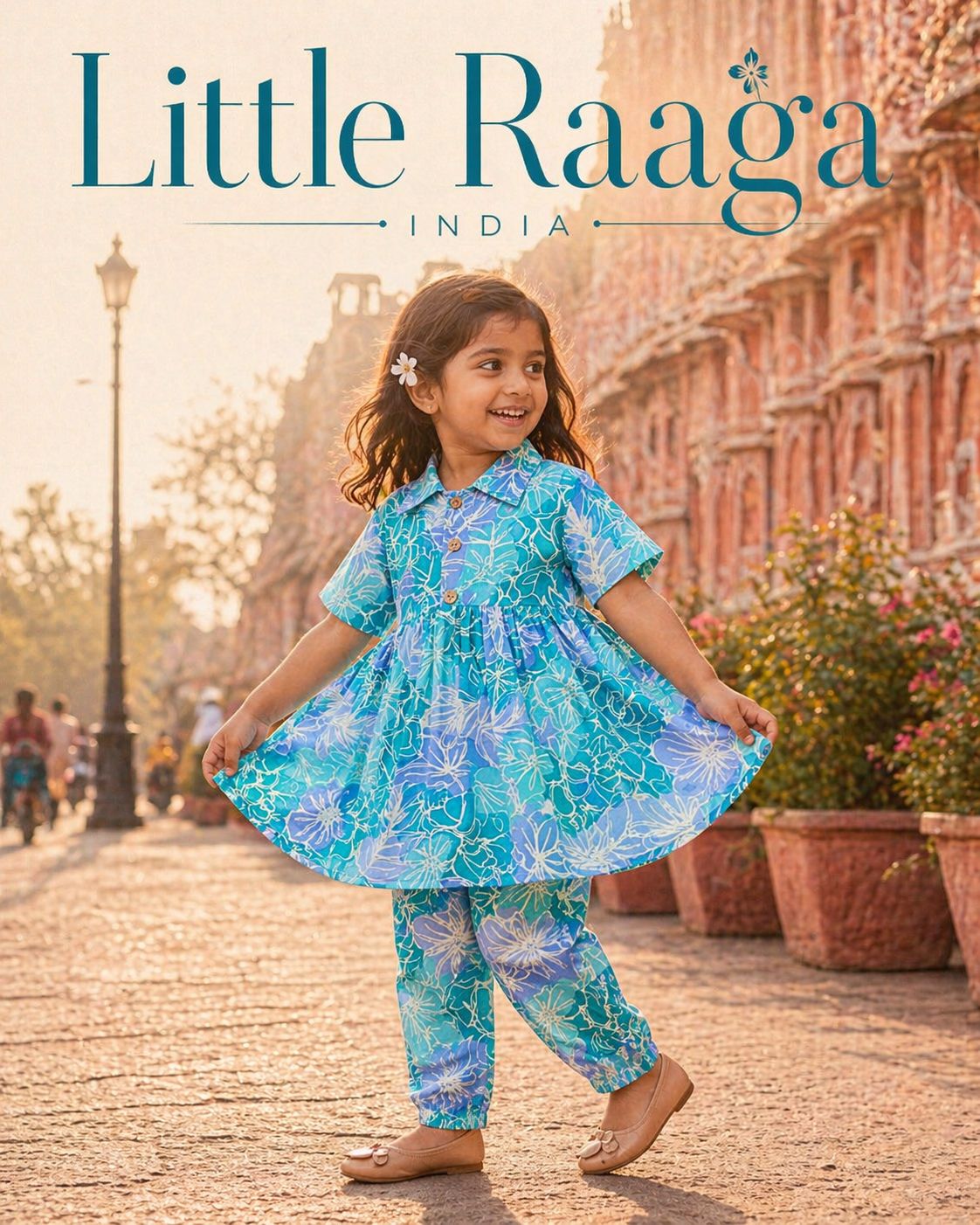 Summer Cotton Coords for Girls |3-4yrs size |Size 24 | Pure Aesthetic collection