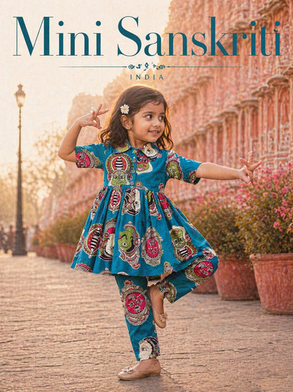 Summer Cotton Coords for Girls |3-4yrs size |Size 24 | Pure Aesthetic collection