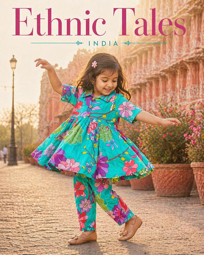 Summer Cotton Coords for Girls |3-4yrs size |Size 24 | Pure Aesthetic collection