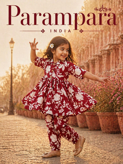Summer Cotton Coords for Girls |3-4yrs size |Size 24 | Pure Aesthetic collection