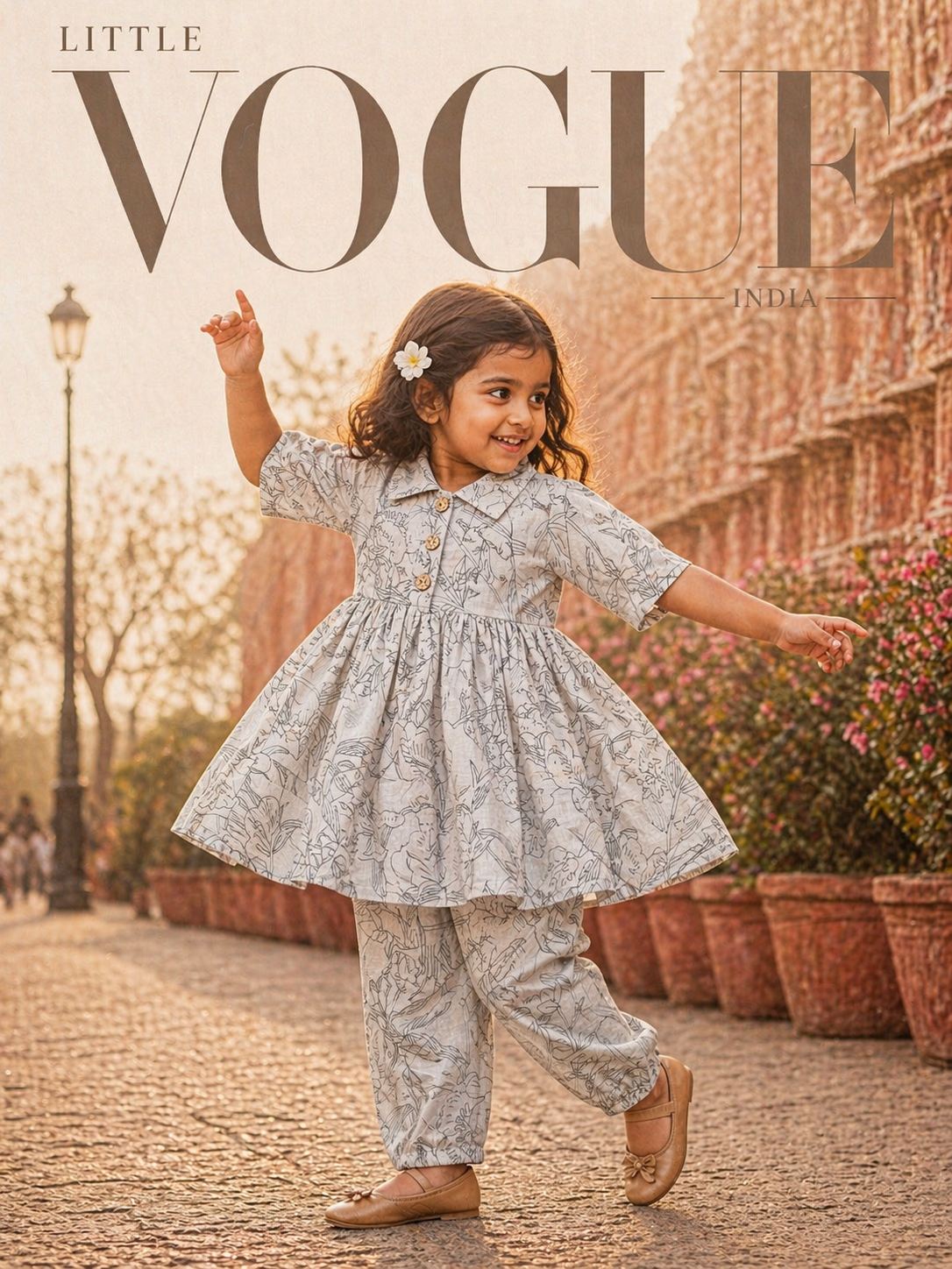 Summer Cotton Coords for Girls |2-3yrs size |Size 22 | Pure Aesthetic collection