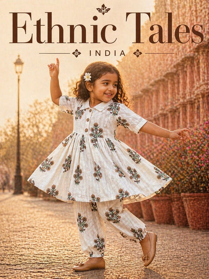Summer Cotton Coords for Girls |2-3yrs size |Size 22 | Pure Aesthetic collection