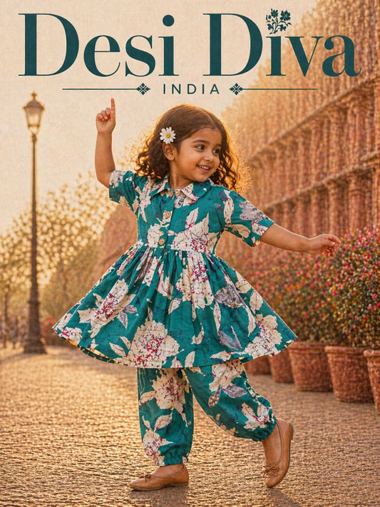 Summer Cotton Coords for Girls |2-3yrs size |Size 22 | Pure Aesthetic collection
