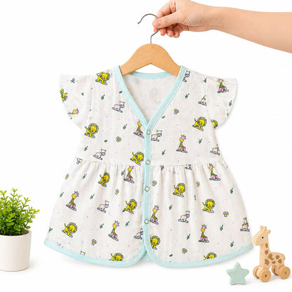 Half Sleeve Frock - Pack of 3 (6-9M)