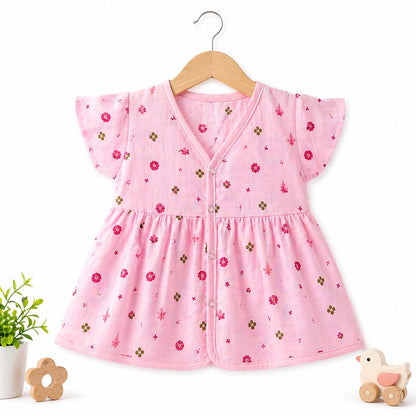 Half Sleeve Frock - Pack of 3 (6-9M)