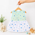Cotton & muslin Front Button Frocks (0-5M) -99/- per Frock