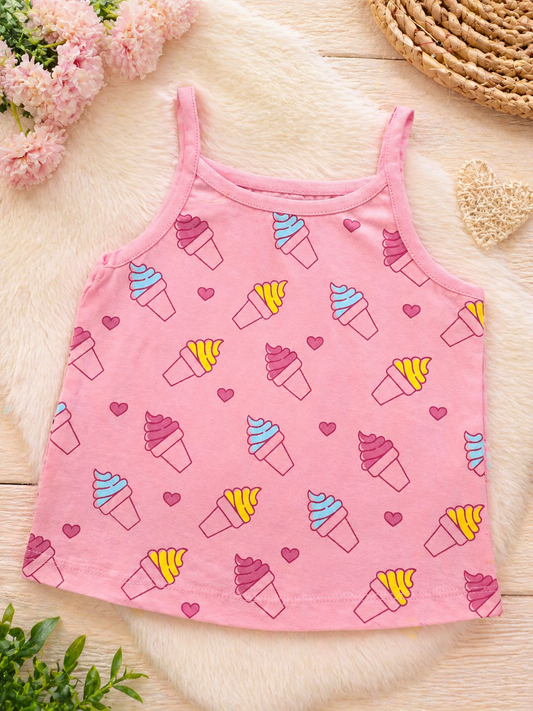 Summer Fun Printed  Top