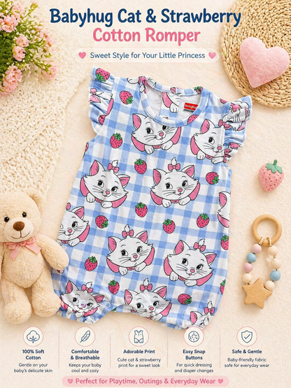 Cute Printed Baby Romper (6-12m)