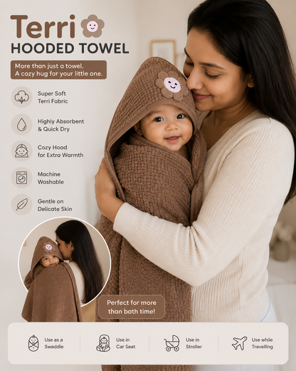 Terri Hooded Towel 30*30 inches